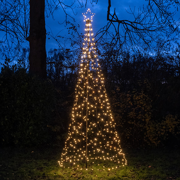 LED Kerstboom voor buiten 3.2 meter Extra warm wit 480 lampjes Anna Collection 123led.nl